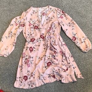 Floral Pink Dress